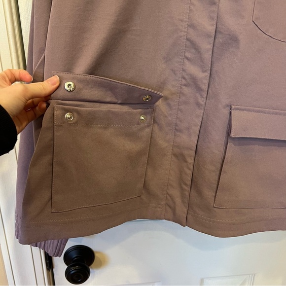 Nike Swoosh Woven Jacket Purple Lavender Matching Set Track Suit Women’s 2X - Picture 4 of 16